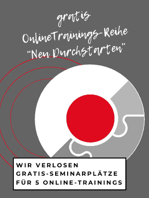 Ankündigung Verlosung von Gratis-Seminarplätzen für 5 Online-Trainings