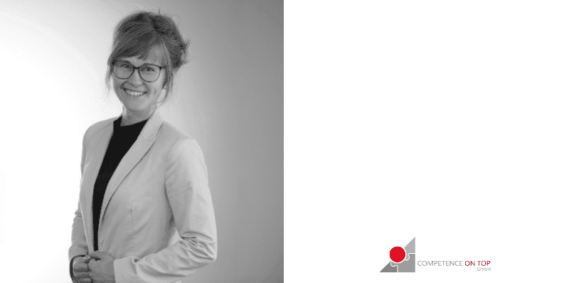 dr. justine walter ist referentin bei competence on top und hat selbst eine ausbildung in der organisatiosnentwicklung absolviert