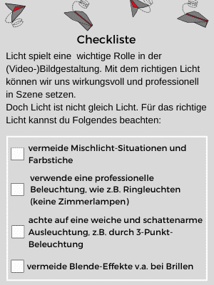 Checkliste für Technik gelungener Webinare